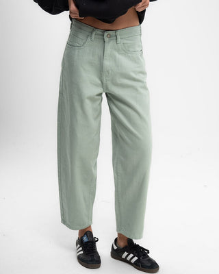 Female Pastel Green Mom Jeans Jeans IN YOUR SHOE