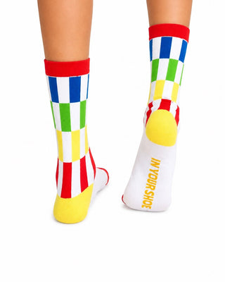 Tiles Neck Socks