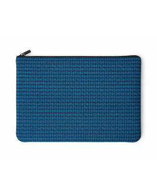 Blue Checkered Laptop Sleeve