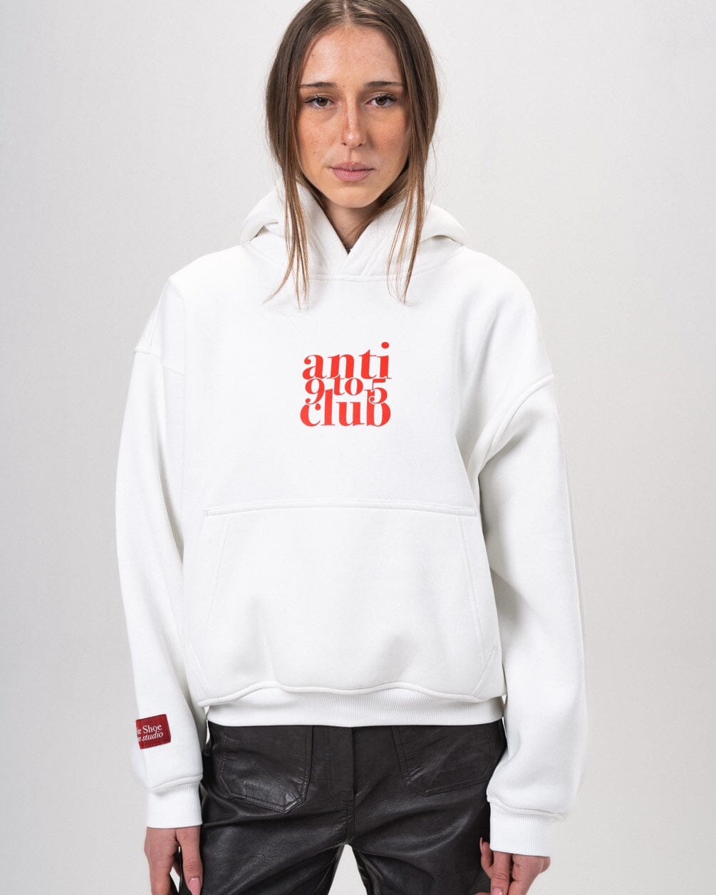 Anti 9-5 Club Hoodie Printed Hoodies IN YOUR SHOE L