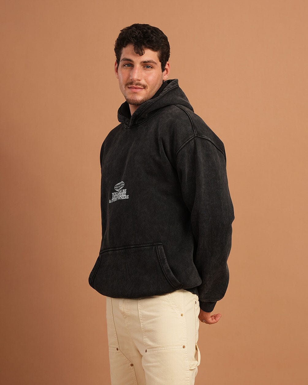 Anywhere & Everywhere Washed Hoodie Acid Washed Hoodies IN YOUR SHOE L