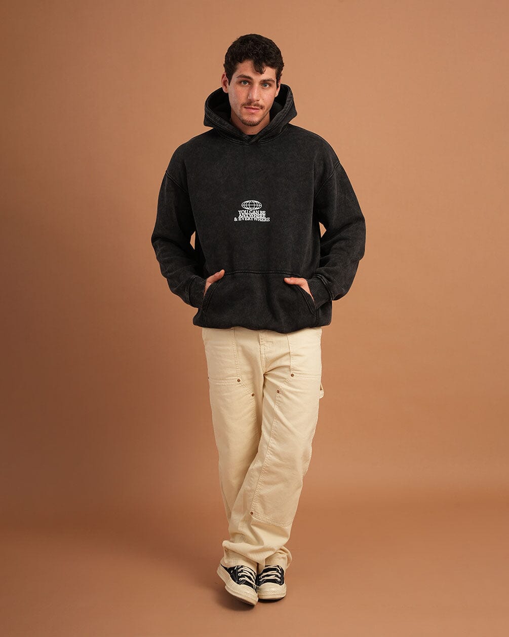 Anywhere & Everywhere Washed Hoodie Acid Washed Hoodies IN YOUR SHOE