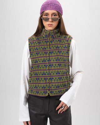 AOP Regular Fleece Jacket Fleece Jacket IN YOUR SHOE S