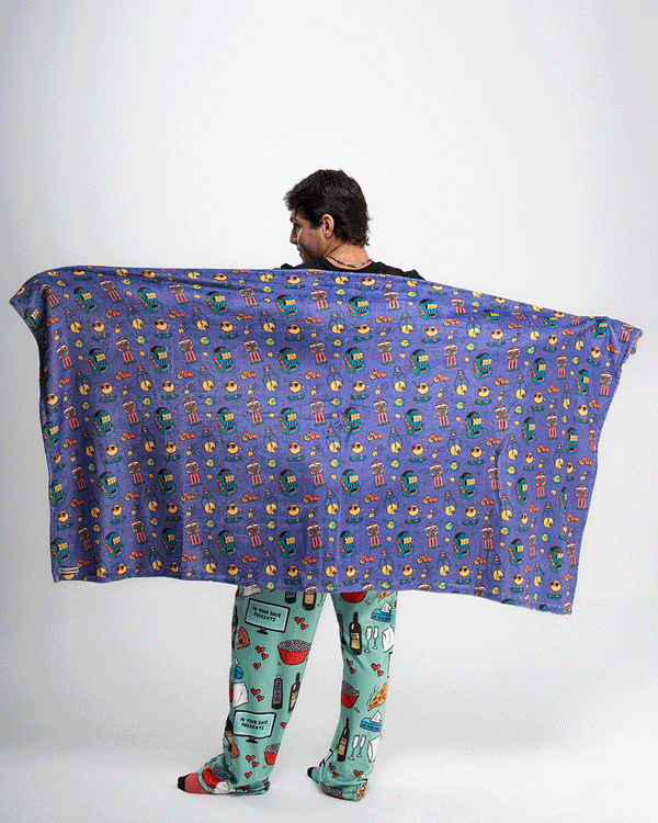 Arcade Fluffy Blanket