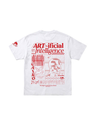 Artificial Intelligence Oversized Tee Printed Oversized Tees IN YOUR SHOE