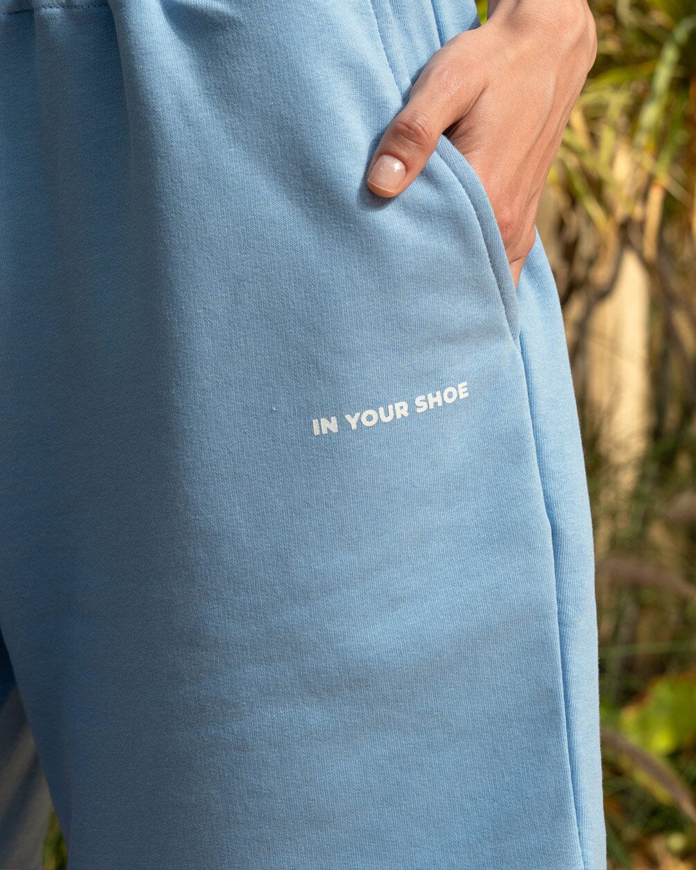 Baby Blue Wide Leg Sworts Sworts IN YOUR SHOE