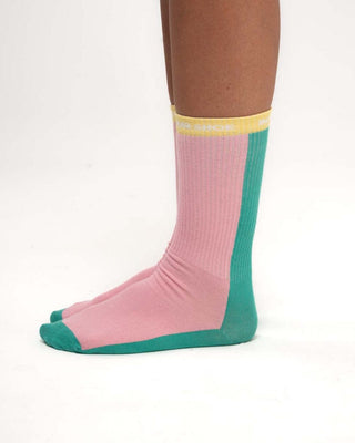 Baby Pink & Green Neck Socks Neck Socks IN YOUR SHOE