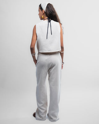 Beige Casual Linen Set Bundle IN YOUR SHOE