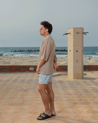 Beige Crochet Shirt Crochet Shirt IN YOUR SHOE