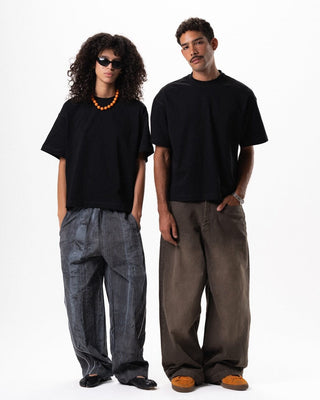 Black Basic Boxy Tee Basic Boxy Tee IN YOUR SHOE S