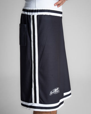Black Cairo Jersey Shorts Sworts IN YOUR SHOE