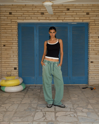 Black Double Layer Strap Top Tops IN YOUR SHOE