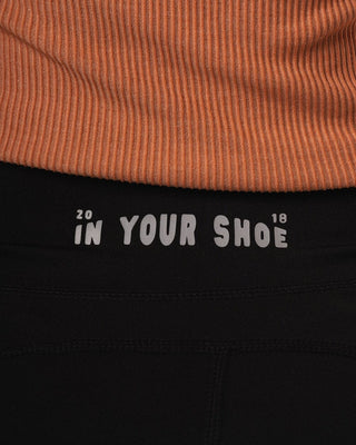 Black Flared Leggings Leggings IN YOUR SHOE XL