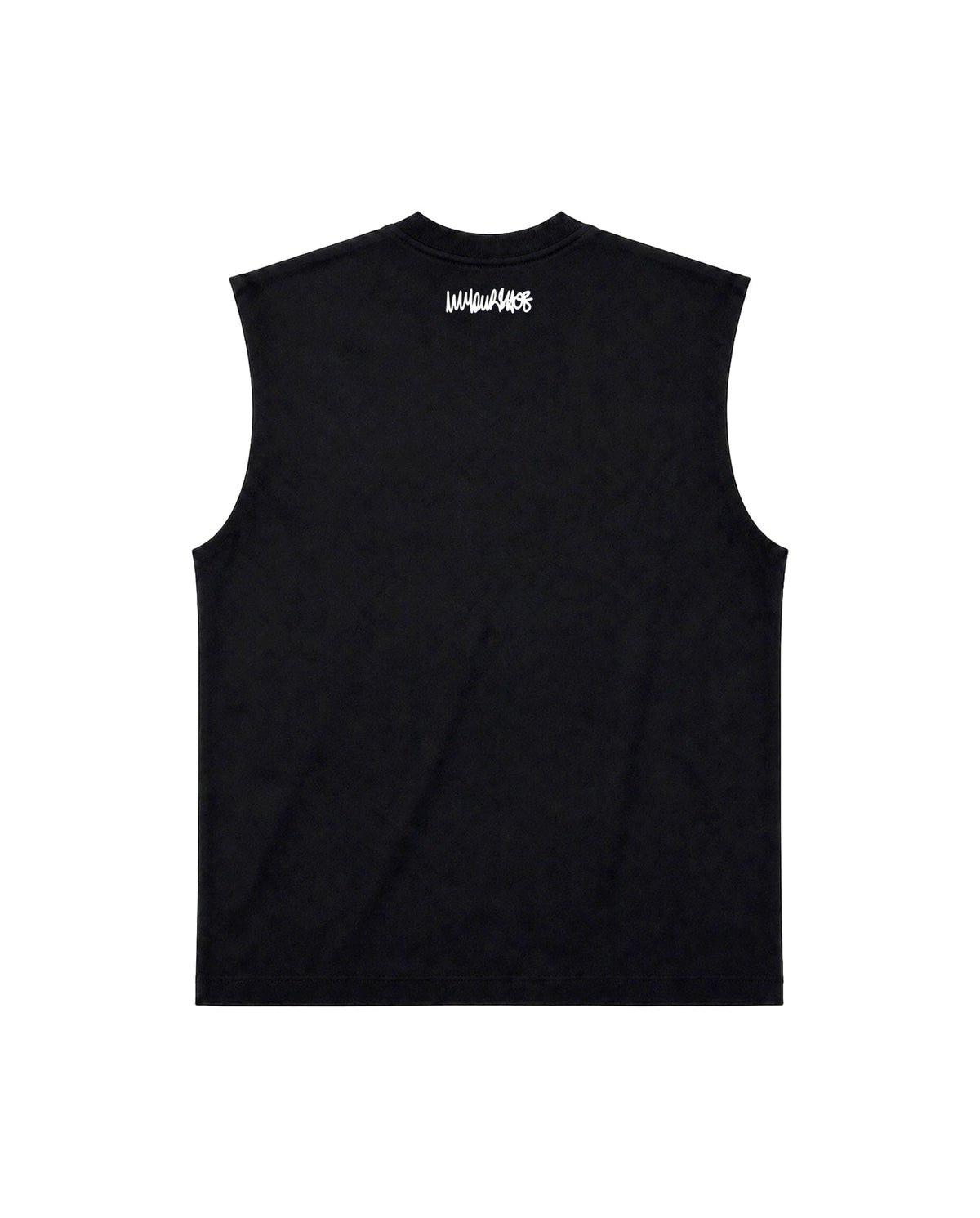 Black Sleeveless Tee Sleeveless Tees IN YOUR SHOE M