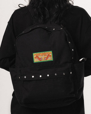 Black Studded Backpack Backpacks IN YOUR SHOE