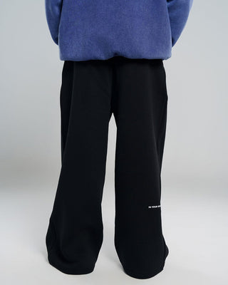 Black Super Oversized Swants Swants IN YOUR SHOE M