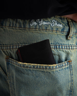 Black Wallet Wallet IN YOUR SHOE