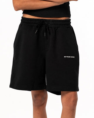 Black Wide Leg Sworts Sworts IN YOUR SHOE L