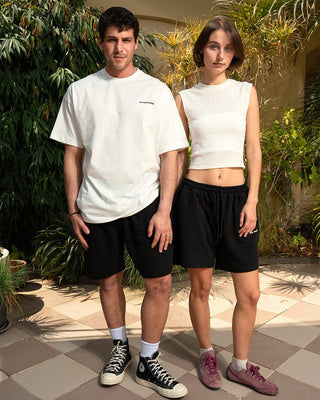 Black Wide Leg Sworts Sworts IN YOUR SHOE S