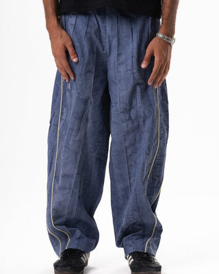 Blue Barrel Track Pants Pants IN YOUR SHOE L
