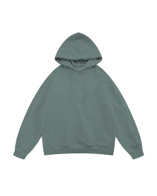 Blue Basic Oversized Hoodie Plain Hoodies IN YOUR SHOE
