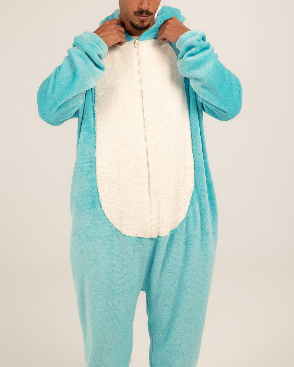 Blue Bear Onesie Onesies IN YOUR SHOE
