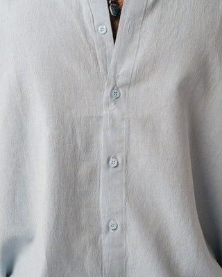 Blue Boyfriend Linen Shirt Boyfriend Shirt IN YOUR SHOE