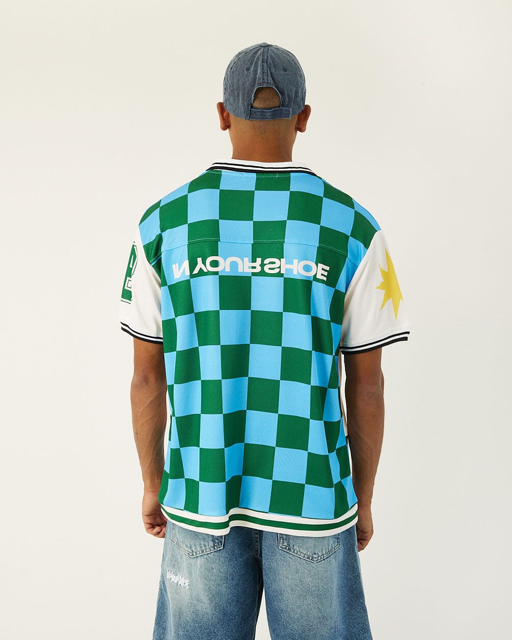 Blue Cairo Jersey Jersey IN YOUR SHOE