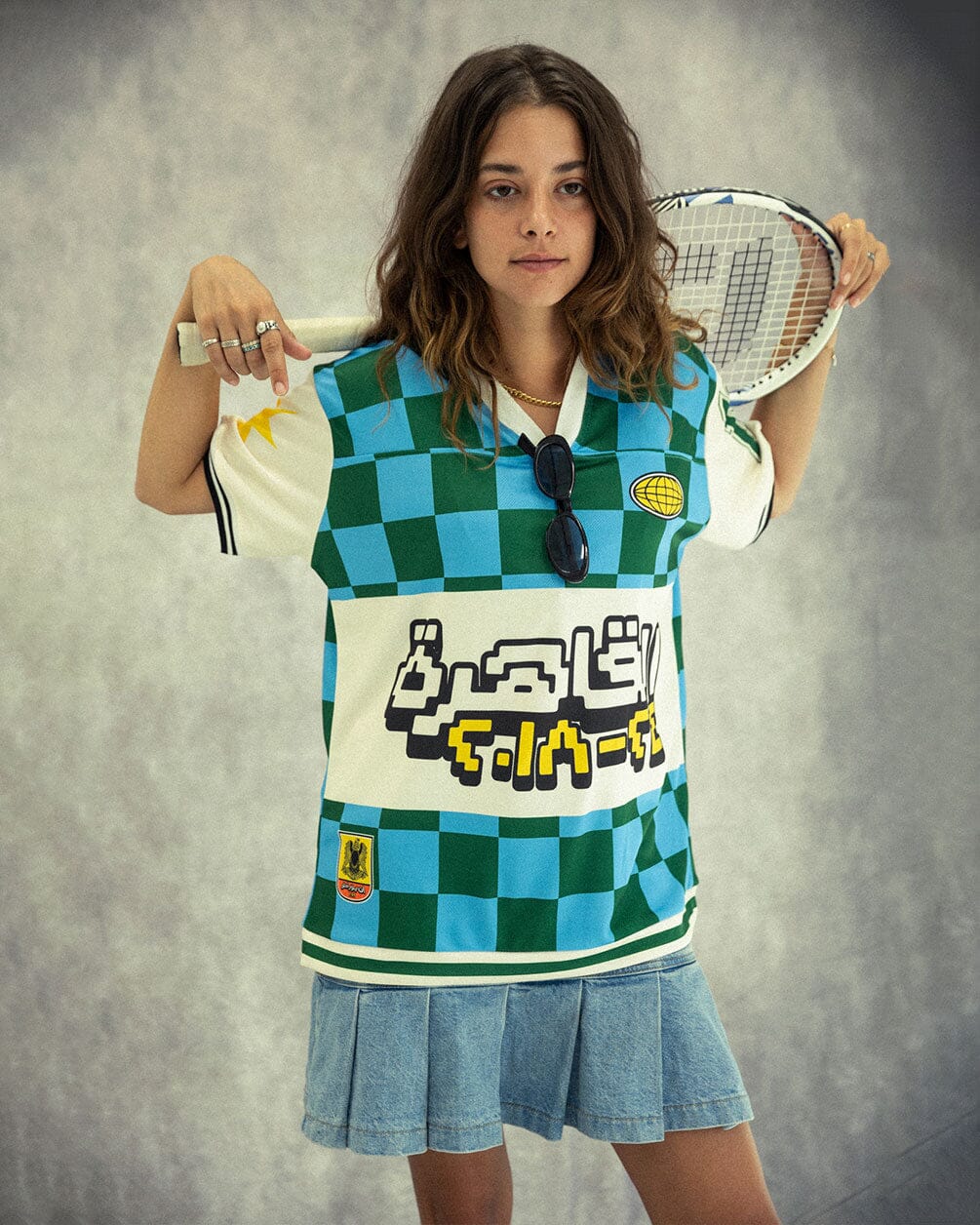 Blue Cairo Jersey Jersey IN YOUR SHOE