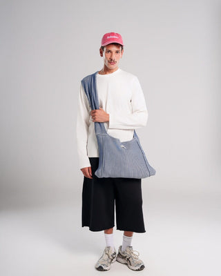 Blue Knit Crossbody Bag Crossbody Bag IN YOUR SHOE