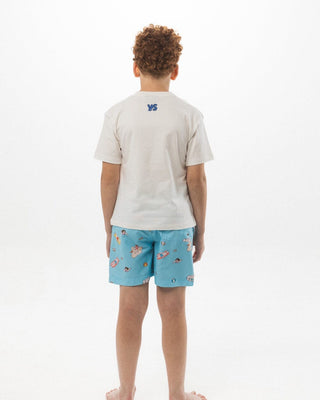 Blue Lagoon Kids Swim Shorts Kids Swim Shorts IN YOUR SHOE 4-5