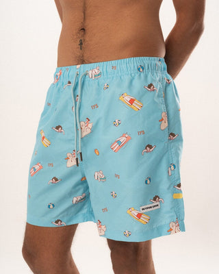 Blue Lagoon Swim Shorts Swim Shorts IN YOUR SHOE L