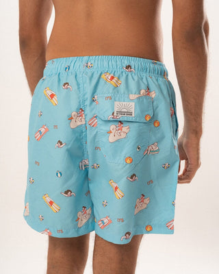 Blue Lagoon Swim Shorts Swim Shorts IN YOUR SHOE XL