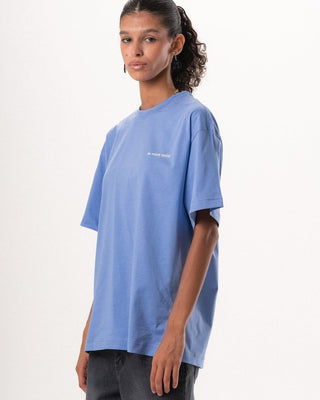 Blue Oversized Tee Basic Oversized Tees IN YOUR SHOE M