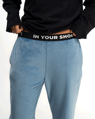 Blue Plain Fluffy Pjoys Fluffy Pjoys IN YOUR SHOE