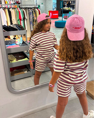 Blue & Red Striped Kids Shorts Kids Boxer Shorts IN YOUR SHOE 4-5