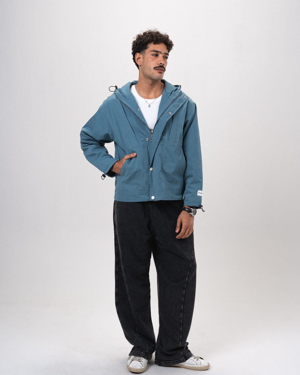 Blue Regular Windbreaker Windbreaker IN YOUR SHOE