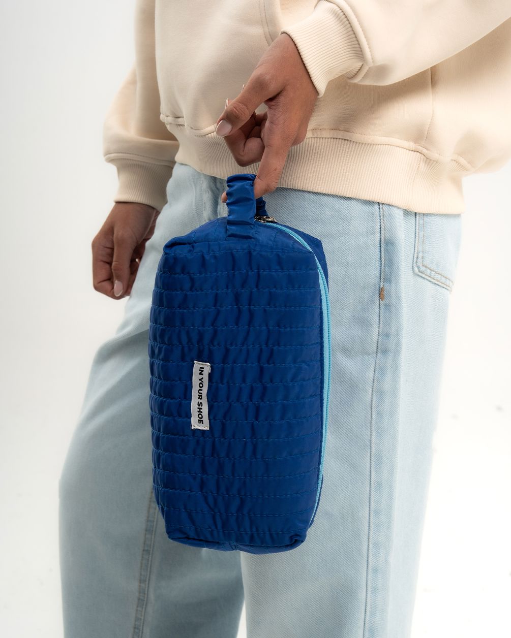 Blue Toiletry Bag Toiletry Bag IN YOUR SHOE
