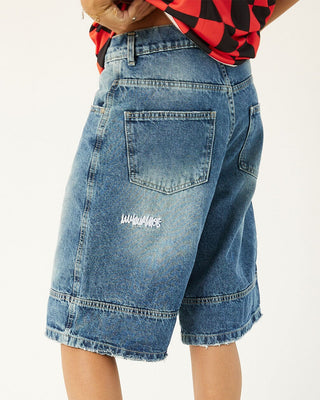 Blue Washed Jorts Jorts IN YOUR SHOE XL