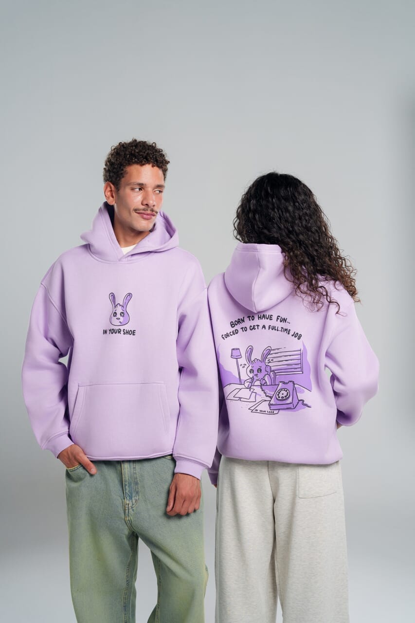 Born To Be Cool Hoodie Printed Hoodies IN YOUR SHOE S