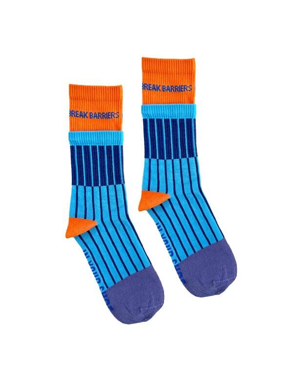 Break Barriers (Long Socks) Neck Socks In Your Shoe