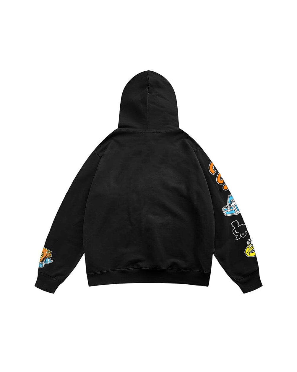 Broke Oversized Hoodie Printed Hoodies IN YOUR SHOE M