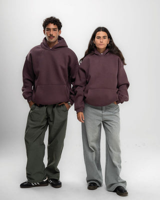 Brown Basic Hoodie Plain Hoodies IN YOUR SHOE S