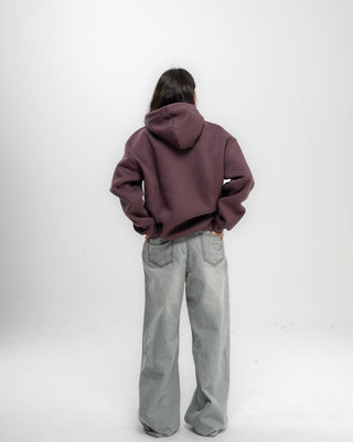 Brown Basic Hoodie Plain Hoodies IN YOUR SHOE