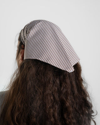 Brown Checks Bandana Bandana IN YOUR SHOE