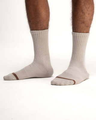 Brown Cloudy Neck Socks Neck Socks IN YOUR SHOE