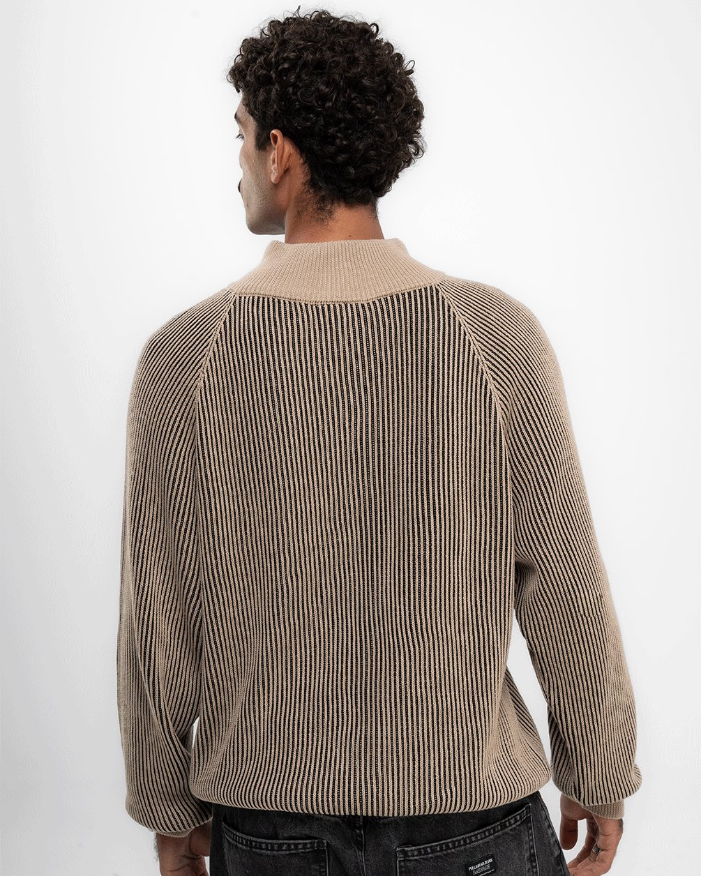 Brown Oversized Knit Jacket Knitwear IN YOUR SHOE