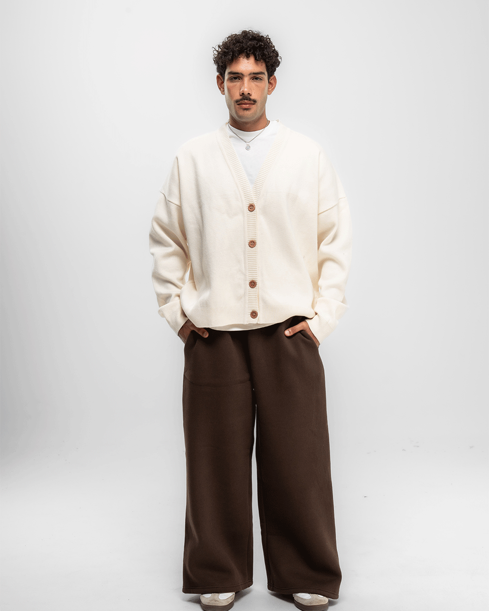 Brown Super Oversized Swants Swants IN YOUR SHOE