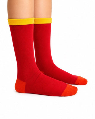 Burgundy Lollipop Neck Socks Neck Socks IN YOUR SHOE