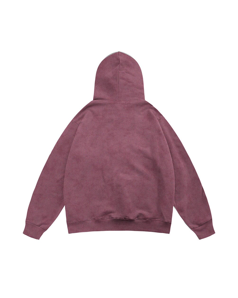 Burgundy Washed Hoodie Acid Washed Hoodies IN YOUR SHOE